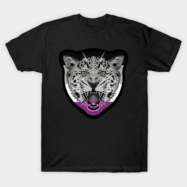 illustrated Jaguar pride series ace pride flag T-Shirt by illustratelaw